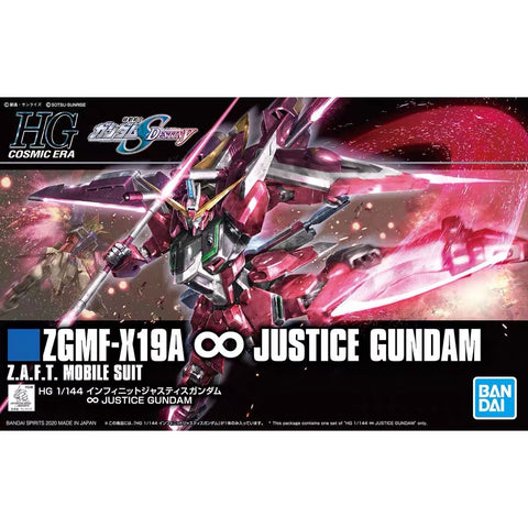 [Pre-order] BANDAI HG 1/144 ZGMF-X19A ∞ Justice Gundam
