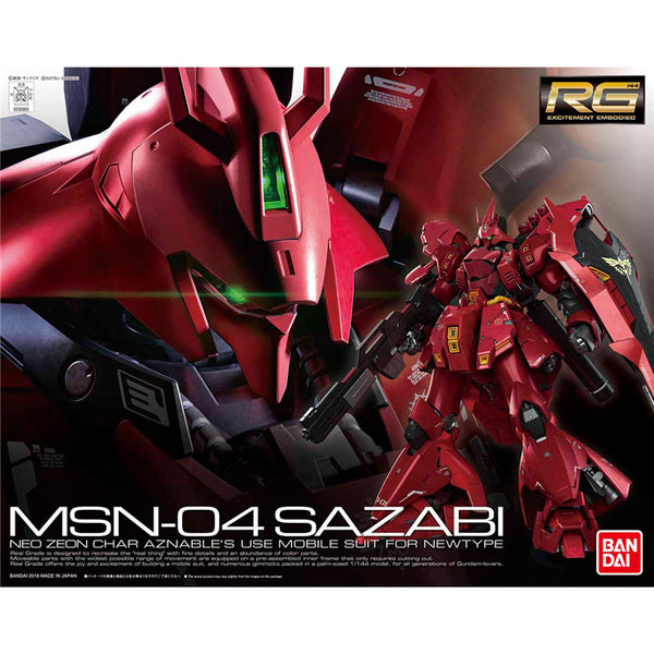 Pre-order] BANDAI RG 1/144 MSN-04 SAZABI – ADA'S TOYS
